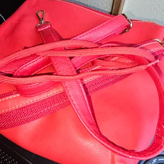 Bolso bandolera rojo