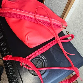 Bolso bandolera rojo