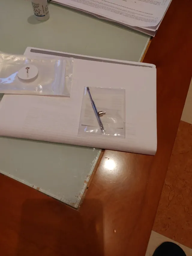 Pinganillo plateado, necesita collar