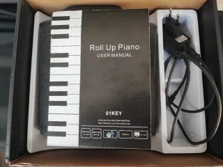 Piano Enrollable Silicona Flexible 61 Teclas