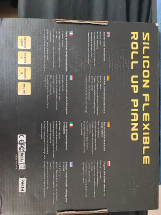 Piano Enrollable Silicona Flexible 61 Teclas