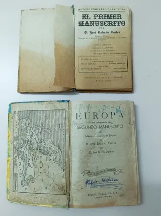 Libros Primer y Segundo Manuscrito