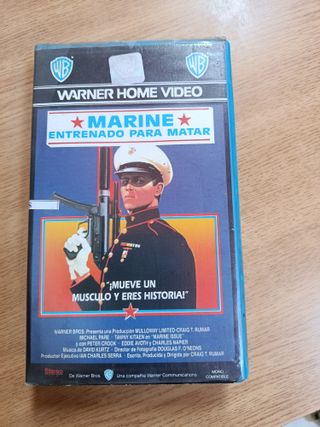 VHS Marine Entrenado Para Matar (Español)