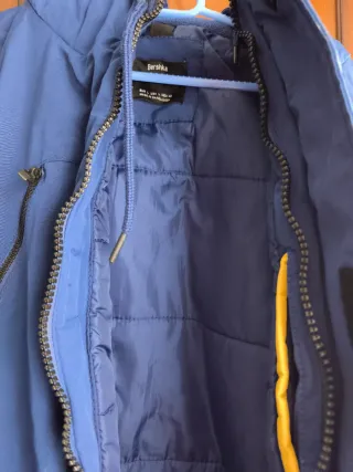 Chamarra Invierno Hombre Azul