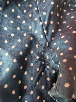 Camisa Massimo Dutti lunares azul