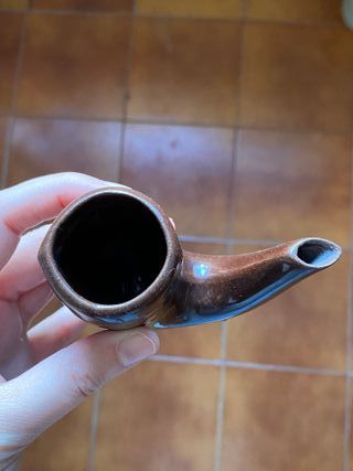 Juego de Café/Licor Vintage "Pipa" - Cerámica