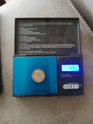 1 Peseta 1900 Alfonso Xll