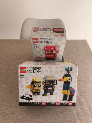 LEGO BrickHeadz UP 40752 y Red 40798