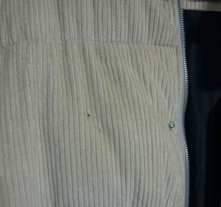 Cazadora pana Bershka beige