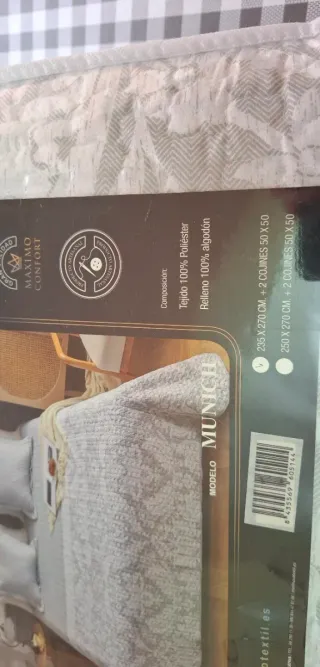 Colcha edredon ropa de cama