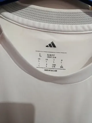Camiseta Real Madrid Adidas Talla L