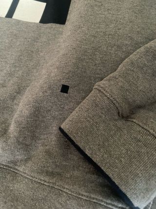 Sudadera Gris Purificación Garcia Logo