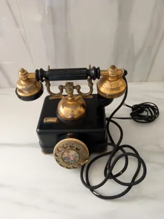 Teléfono Antiguo de Baquelita