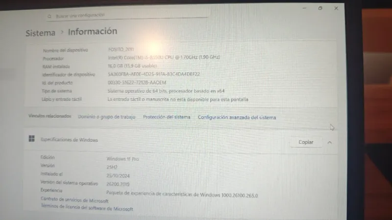 Dell Latitude 5490 Negro afbeelding 5