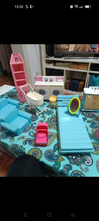 Lote Muebles Barbie y otras marcas