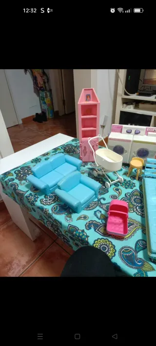 Lote Muebles Barbie y otras marcas