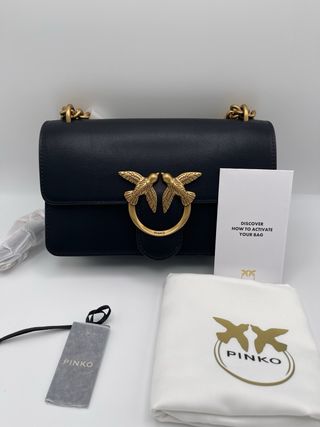 Borsa Pinko Love One Mini DC Nera Nuova