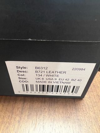 Zapatillas Fred Perry Blancas y Verdes