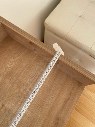 Mobile ingresso / scarpiera legno e bianco