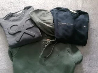 Conjunto 3 sudaderas niño/hombre
