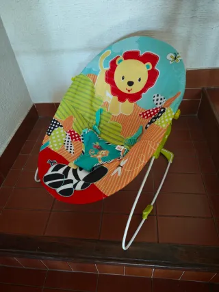 Hamaca para bebé con diseño de animales