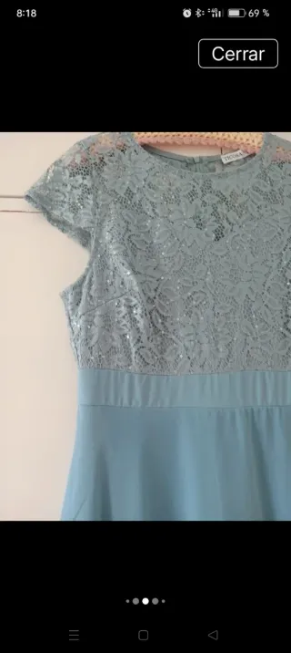 Vestido azul sin estrenar