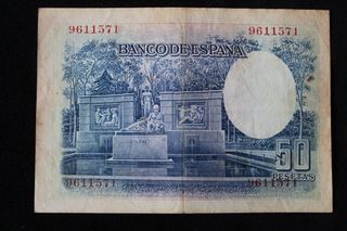 Billete 50 Pesetas Banco de España 1935