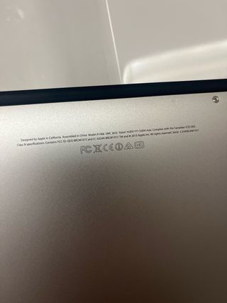 MacBook Air 13” Late 2013 Para Reparar