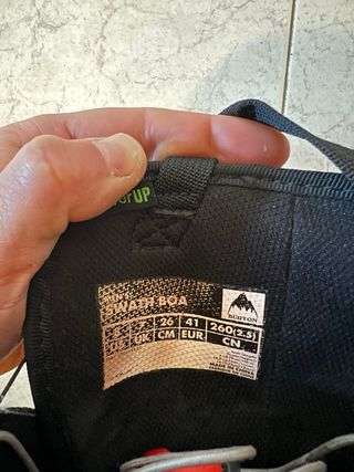 Botas Burton Swath Snowboard