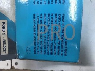 Alarma con mando a distancia ford nueva