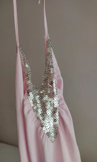 Vestido halter, leer medidas