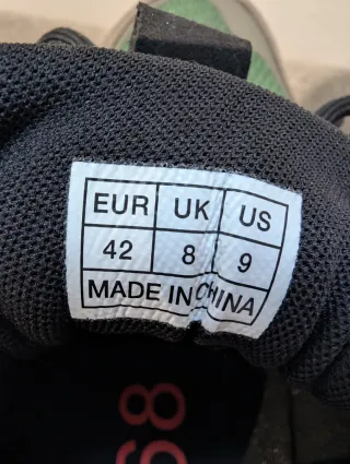 Zapatillas Sun68 Talla 42 Gris/Verde.