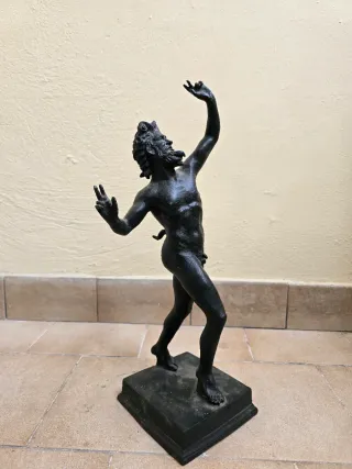 Scultura Fauno Danzante d'epoca
