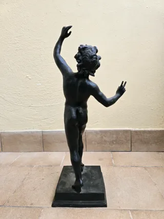 Scultura Fauno Danzante d'epoca