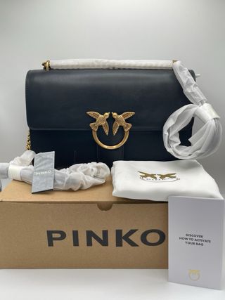 Borsa Pinko Love One Classic DC Nera