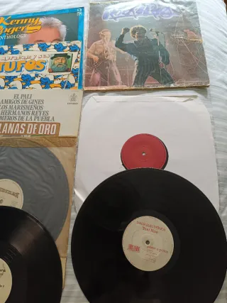 Lote Vinilos LP manualidades