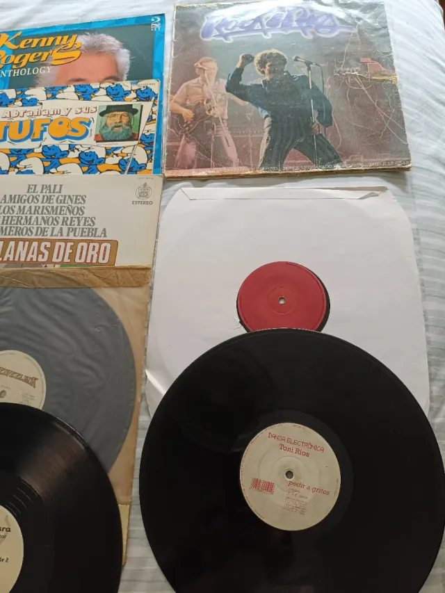 Lote Vinilos LP manualidades
