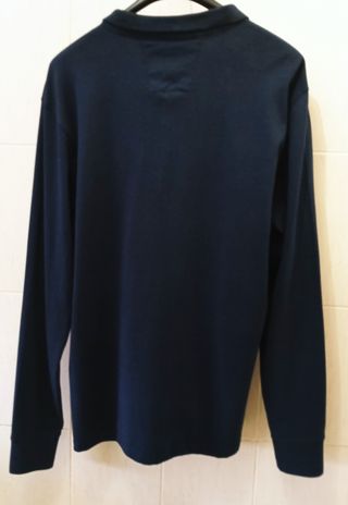 Polo Bendorff. Azul manga larga. 3XL. Sin estrenar