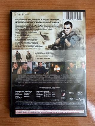 Pack 2 Películas DVD En Tierra Hostil y Green Zone