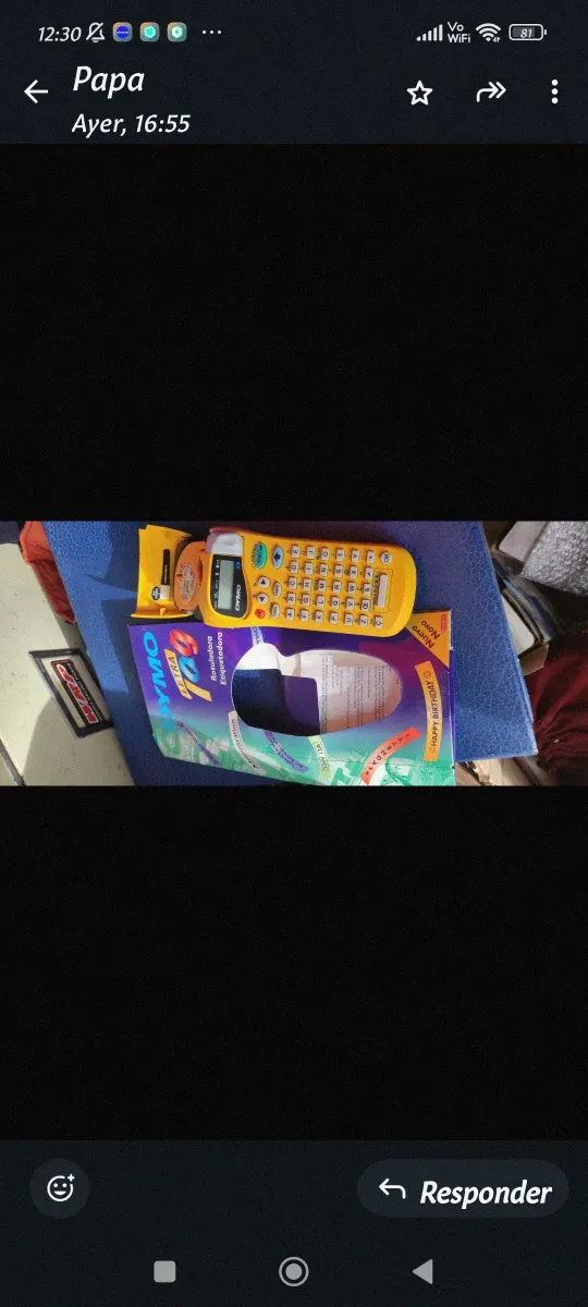 Etiquetadora Dymo Letra Tag