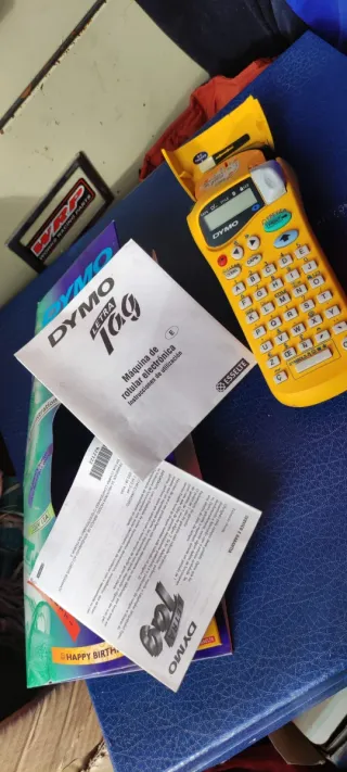 Etiquetadora Dymo Letra Tag