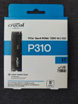 Disco duro Crucial P310 1TB - Sin abrir