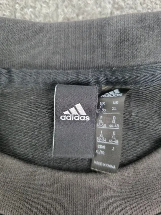 Sudadera Adidas Logo Grande Talla M