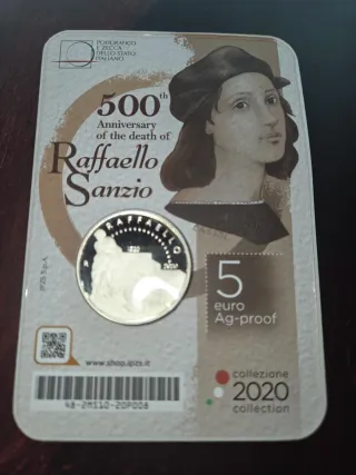 Cofanetto Raffaello Sanzio 500° Anniversario