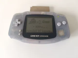 Consola Game Boy Advance Transparente
