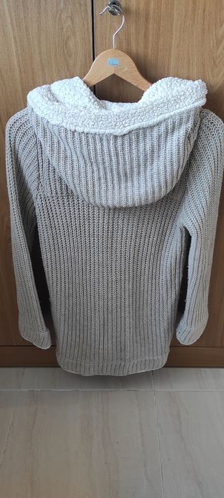 Chaqueta de borrego y lana