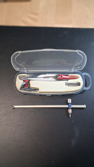 Lote 2 compases de precisión