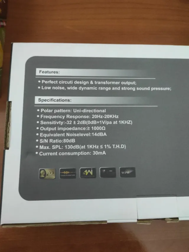 Micrófono Condensador Studio Series