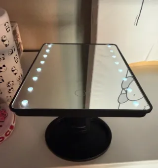 Espejo de maquillaje con 16 luces LED