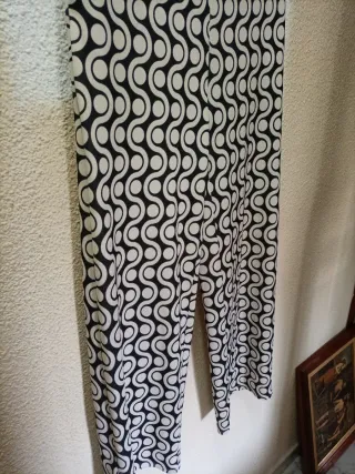 Pantalón estampado mujer